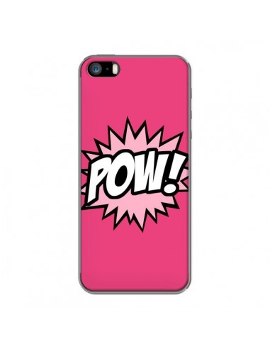 Coque iPhone 5/5S et SE Pow Bulles BD Comics - Maryline Cazenave