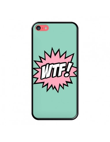 Coque iPhone 5C WTF Bulles BD Comics - Maryline Cazenave