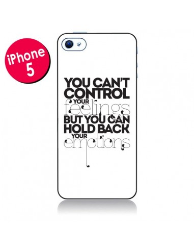 Coque Feelings Sentiments Emotions pour iPhone 5 - Javier Martinez