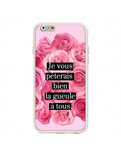 Coque iPhone 6 et 6S Je vous pèterais Fleurs - Maryline... 2