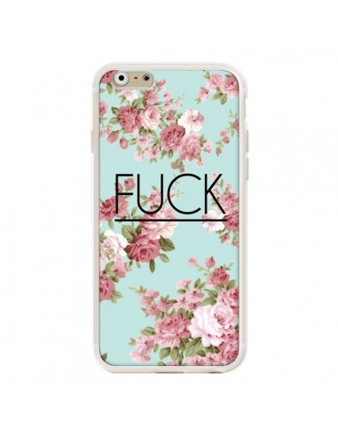 Coque iPhone 6 et 6S Fuck Fleurs - Maryline Cazenave