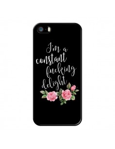 Coque iPhone 5/5S et SE Fucking Delight Fleurs - Maryline...