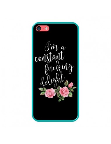 Coque iPhone 5C Fucking Delight Fleurs - Maryline Cazenave