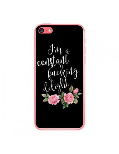 Coque iPhone 5C Fucking Delight Fleurs - Maryline Cazenave