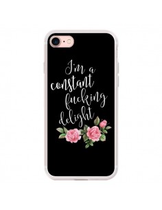 Coque iPhone 7/8 et SE 2020 Fucking Delight Fleurs -...