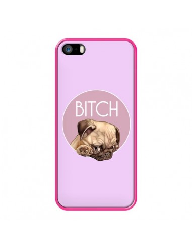 Coque iPhone 5/5S et SE Bulldog Bitch - Maryline Cazenave