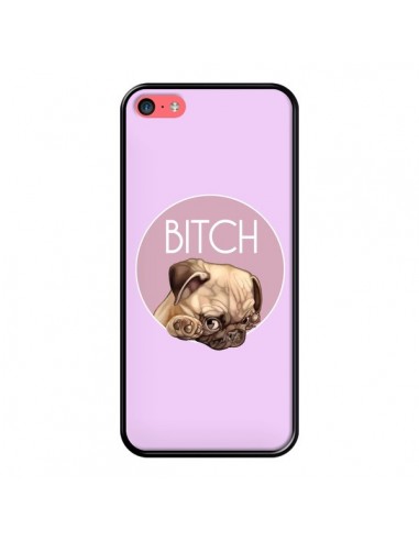 Coque iPhone 5C Bulldog Bitch - Maryline Cazenave