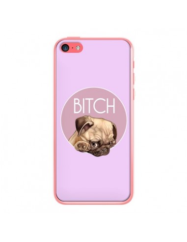 Coque iPhone 5C Bulldog Bitch - Maryline Cazenave