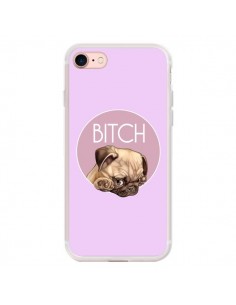 Coque iPhone 7/8 et SE 2020 Bulldog Bitch - Maryline...