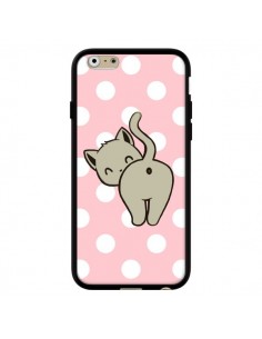 Coque iPhone 6 et 6S Chat Chaton Pois - Maryline Cazenave