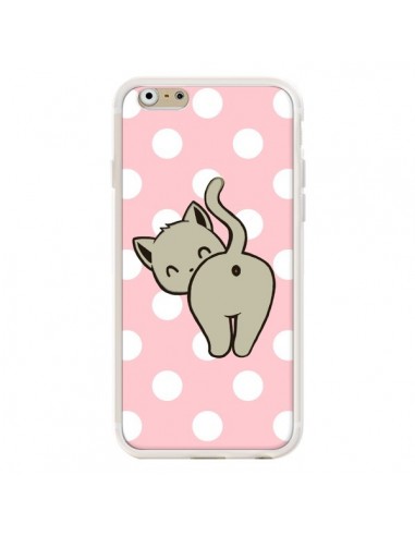 Coque iPhone 6 et 6S Chat Chaton Pois - Maryline Cazenave