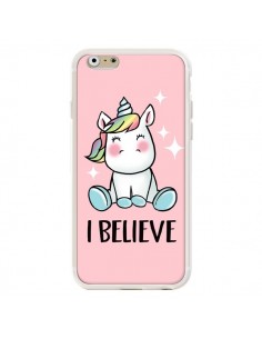 Coque iPhone 6 et 6S Licorne I Believe - Maryline Cazenave 2