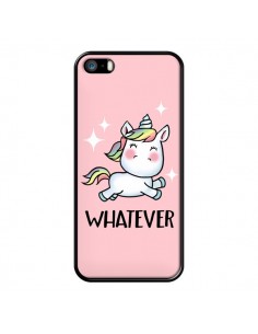 Coque iPhone 5/5S et SE Licorne Whatever - Maryline Cazenave