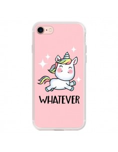Coque iPhone 7/8 et SE 2020 Licorne Whatever - Maryline...