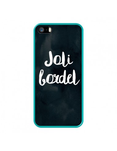 Coque iPhone 5/5S et SE Joli Bordel - Maryline Cazenave