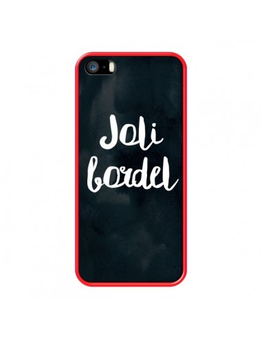 Coque iPhone 5/5S et SE Joli Bordel - Maryline Cazenave