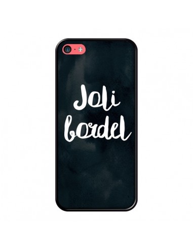 Coque iPhone 5C Joli Bordel - Maryline Cazenave