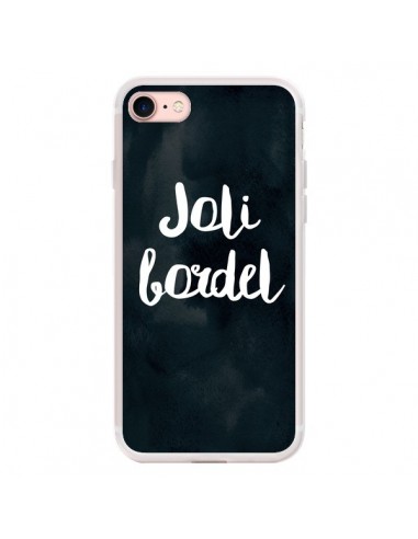 Coque iPhone 7/8 et SE 2020 Joli Bordel - Maryline Cazenave