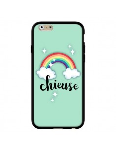 Coque iPhone 6 et 6S Chieuse Arc en Ciel - Maryline Cazenave