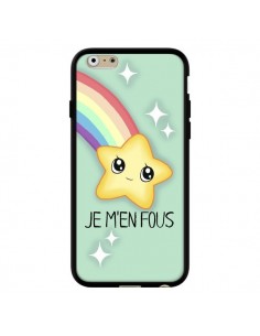 Coque iPhone 6 et 6S Etoile Je m'en fous - Maryline Cazenave