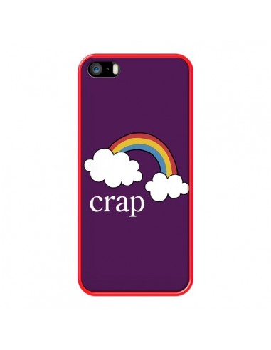 Coque iPhone 5/5S et SE Crap Arc en Ciel - Maryline Cazenave