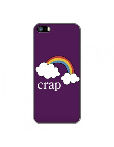 Coque iPhone 5/5S et SE Crap Arc en Ciel - Maryline Cazenave