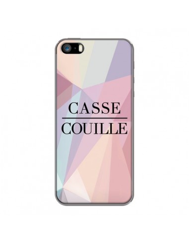 Coque iPhone 5/5S et SE Casse Couille - Maryline Cazenave