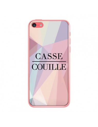 Coque iPhone 5C Casse Couille - Maryline Cazenave