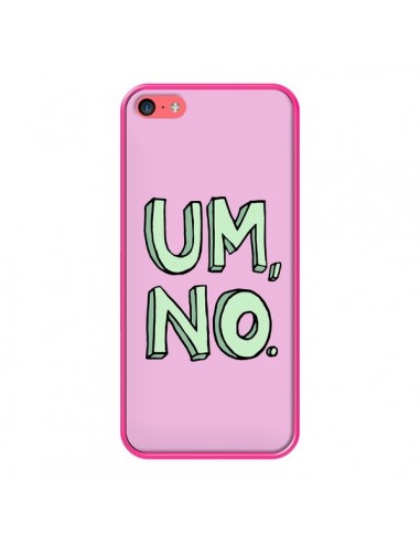 Coque iPhone 5C Um, No - Maryline Cazenave