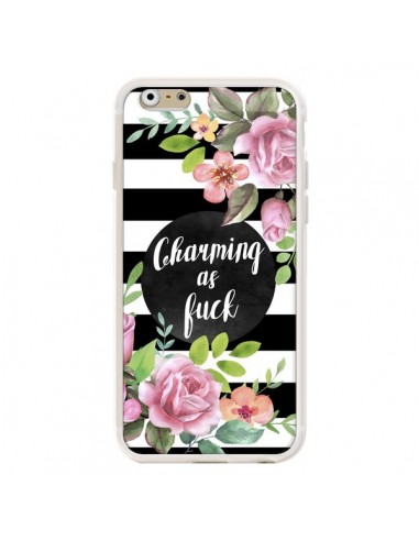 Coque iPhone 6 et 6S Charming as Fuck Fleurs - Maryline Cazenave