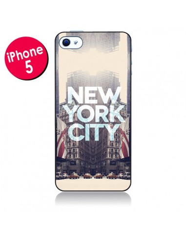 Coque New York City Vintage pour iPhone 5 - Javier Martinez