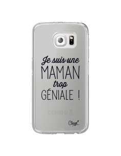 Coque Je suis une Maman trop Géniale Transparente pour...