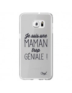 Coque Je suis une Maman trop Géniale Transparente pour...