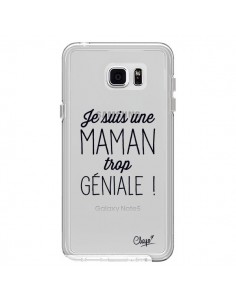 Coque Je suis une Maman trop Géniale Transparente pour...