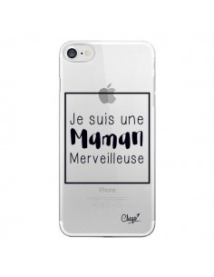 Coque iPhone 7/8 et SE 2020 Je suis une Maman...