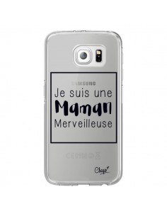 Coque Je suis une Maman Merveilleuse Transparente pour...