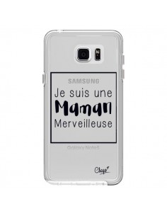 Coque Je suis une Maman Merveilleuse Transparente pour...