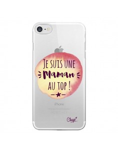 Coque iPhone 7/8 et SE 2020 Je suis une Maman au Top...