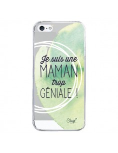 Coque iPhone 5/5S et SE Je suis une Maman trop Géniale...