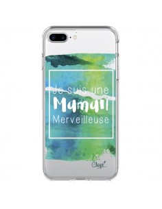 Coque iPhone 7 Plus et 8 Plus Je suis une Maman...