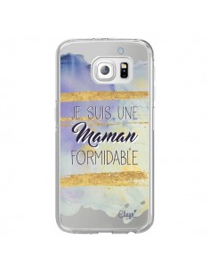 Coque Je suis une Maman Formidable Violet Transparente...