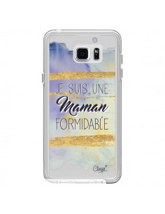 Coque Je suis une Maman Formidable Violet Transparente...