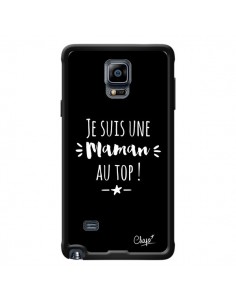Coque Je suis une Maman au Top pour Samsung Galaxy Note 4...