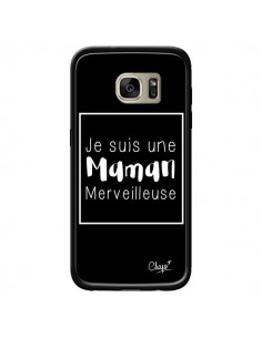 Coque Je suis une Maman Merveilleuse pour Samsung Galaxy...