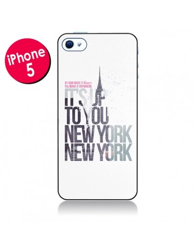 Coque Up To You New York City pour iPhone 5 - Javier Martinez
