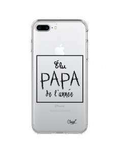 Coque iPhone 7 Plus et 8 Plus Elu Papa de l'Année...