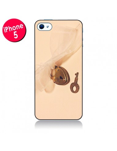 Coque Key to my heart Clef Amour pour iPhone 5 - Irene Sneddon