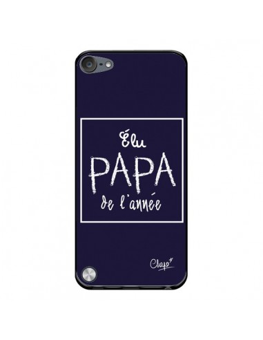 Coque Elu Papa de l'Année Bleu Marine pour iPod Touch 5/6 et 7 - Chapo