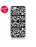 Coque iPhone 5/5S et SE Abstrait Noir et Blanc - Irene Sneddon