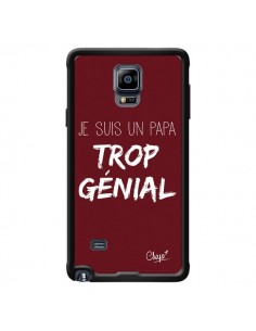 Coque Je suis un Papa trop Génial Rouge Bordeaux pour...